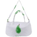 Pear Fruit Watercolor Painted Removal Strap Handbag View1