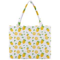 Illustrations Lemon Citrus Fruit Yellow Mini Tote Bag