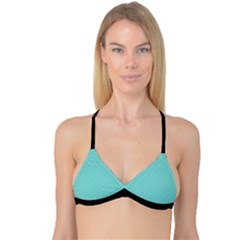 Tiffany Blue - Reversible Tri Bikini Top by FashionLane