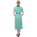 Tiffany Blue - Keyhole Neckline Chiffon Dress View2