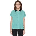 Tiffany Blue - Short Sleeve Pocket Shirt View1