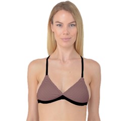 Burnished Brown - Reversible Tri Bikini Top by FashionLane