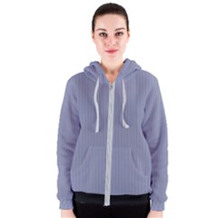 Cool Grey - Women s Zipper Hoodie by FashionLane