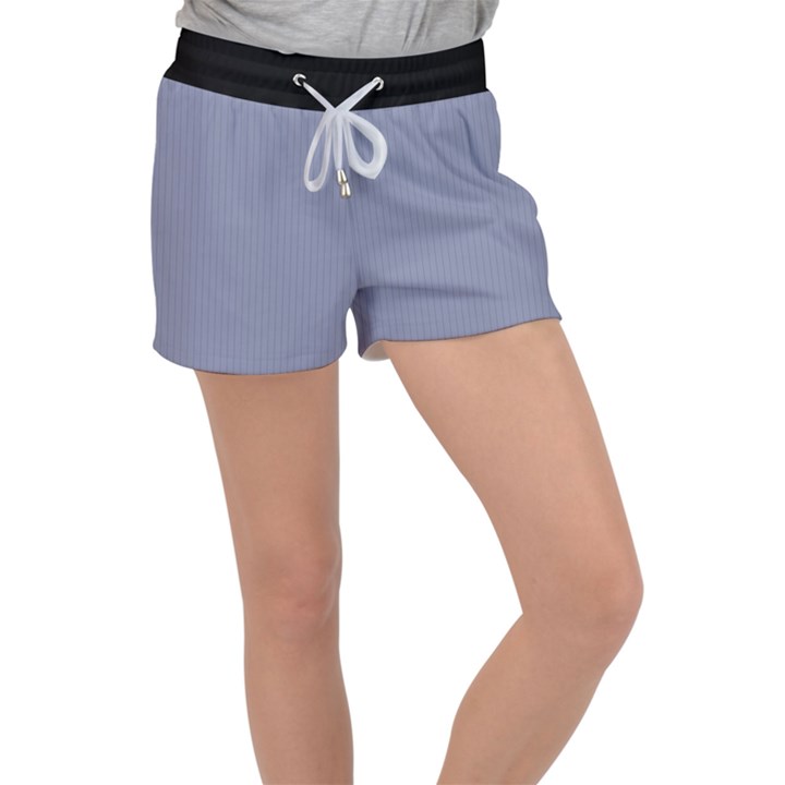 Cool Grey - Velour Lounge Shorts