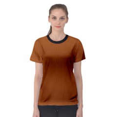 Burnt Orange - Women s Sport Mesh Tee