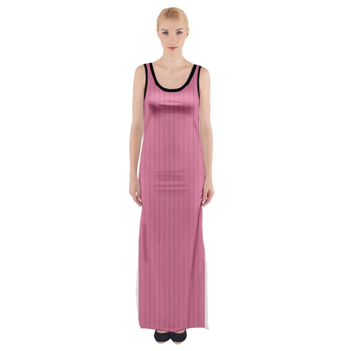 Aurora Pink - Thigh Split Maxi Dress