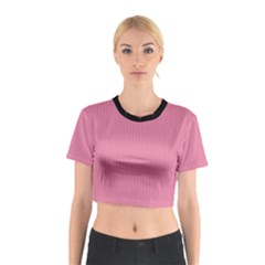 Aurora Pink - Cotton Crop Top by FashionLane