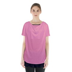 Aurora Pink - Skirt Hem Sports Top by FashionLane