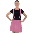 Aurora Pink - Velvet Suspender Skater Skirt View1