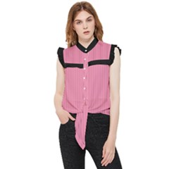 Aurora Pink - Frill Detail Shirt