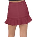 Antique Ruby - Fishtail Mini Chiffon Skirt View2