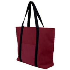 Antique Ruby - Zip Up Canvas Bag