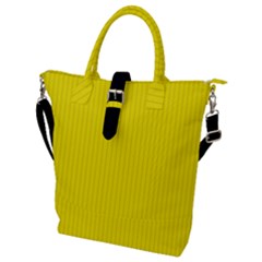 Aureolin - Buckle Top Tote Bag by FashionLane