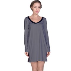 Blackened Pearl - Long Sleeve Nightdress by FashionLane