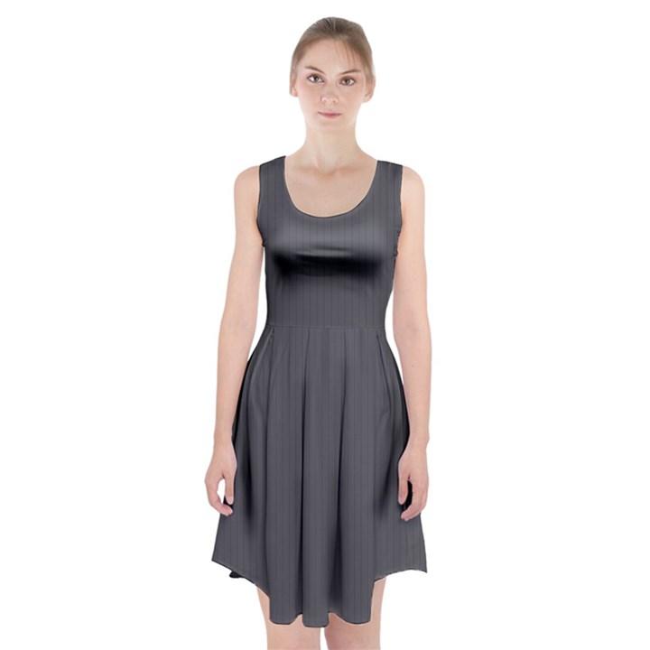 Blackened Pearl - Racerback Midi Dress