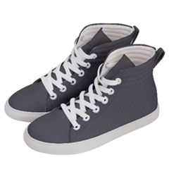 Blackened Pearl - Women s Hi-top Skate Sneakers by FashionLane