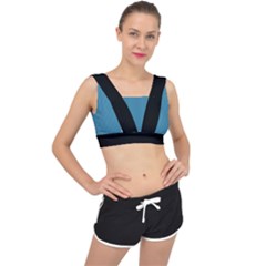 Blue Moon - V-back Sports Bra by FashionLane