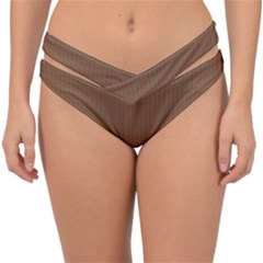 Brown Bear - Double Strap Halter Bikini Bottom