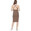 Brown Bear - Bodycon Cross Back Summer Dress View2