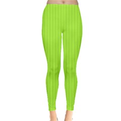 Chartreuse Green - Leggings  by FashionLane