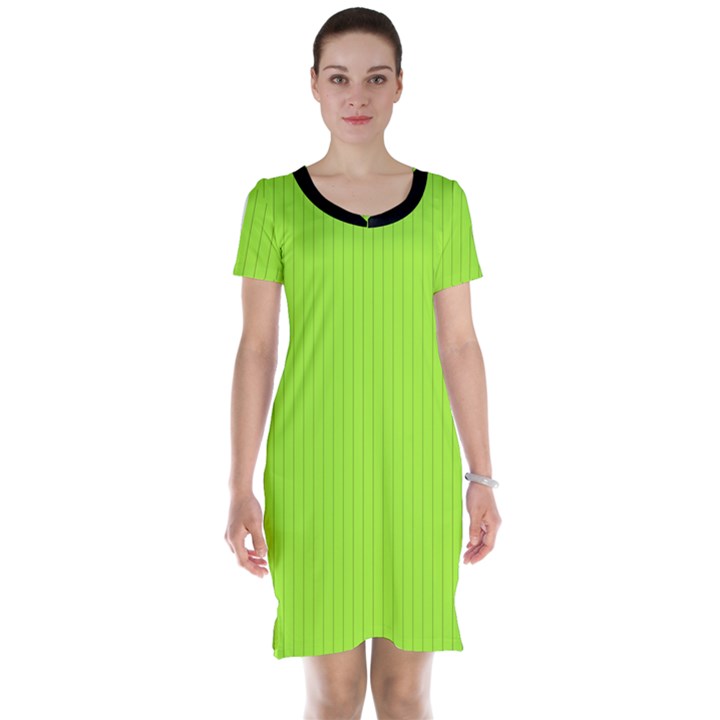 Chartreuse Green - Short Sleeve Nightdress