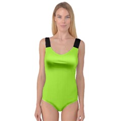 Chartreuse Green - Princess Tank Leotard  by FashionLane