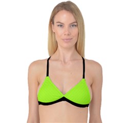 Chartreuse Green - Reversible Tri Bikini Top by FashionLane