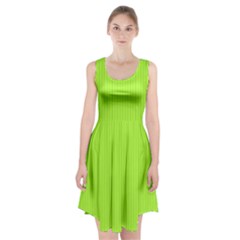 Chartreuse Green - Racerback Midi Dress by FashionLane