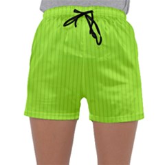 Chartreuse Green - Sleepwear Shorts by FashionLane