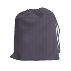 Dark Smoke Grey - Drawstring Pouch (2xl) by FashionLane