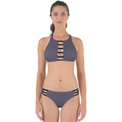 Dark Smoke Grey - Perfectly Cut Out Bikini Set by FashionLane