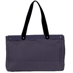 Dark Smoke Grey - Canvas Work Bag by FashionLane