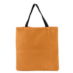 Deep Saffron - Grocery Tote Bag