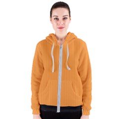 Deep Saffron - Women s Zipper Hoodie