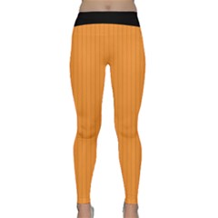 Deep Saffron - Classic Yoga Leggings