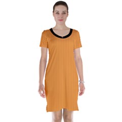 Deep Saffron - Short Sleeve Nightdress