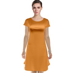 Deep Saffron - Cap Sleeve Nightdress