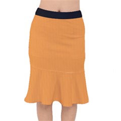 Deep Saffron - Short Mermaid Skirt