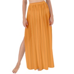 Deep Saffron - Maxi Chiffon Tie-Up Sarong