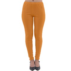 Deep Saffron - Lightweight Velour Leggings