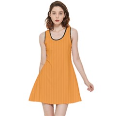 Deep Saffron - Inside Out Reversible Sleeveless Dress