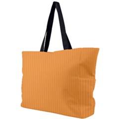 Deep Saffron - Simple Shoulder Bag