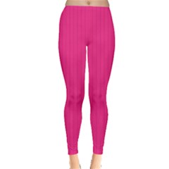 Deep Hot Pink - Leggings  by FashionLane