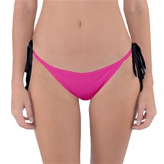 Deep Hot Pink - Reversible Bikini Bottom by FashionLane