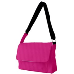 Deep Hot Pink - Full Print Messenger Bag (s) by FashionLane