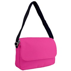 Deep Hot Pink - Courier Bag by FashionLane