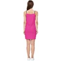 Deep Hot Pink - Summer Tie Front Dress View2