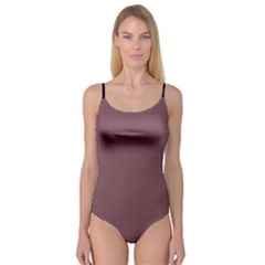 Dull Purple - Camisole Leotard  by FashionLane