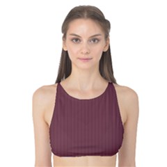 Dull Purple - Tank Bikini Top by FashionLane