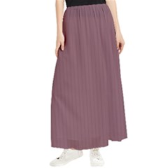 Dull Purple - Maxi Chiffon Skirt